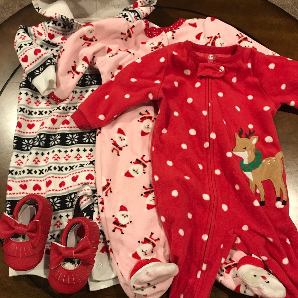 6mos Christmas  🎄 Fleece  Bundle